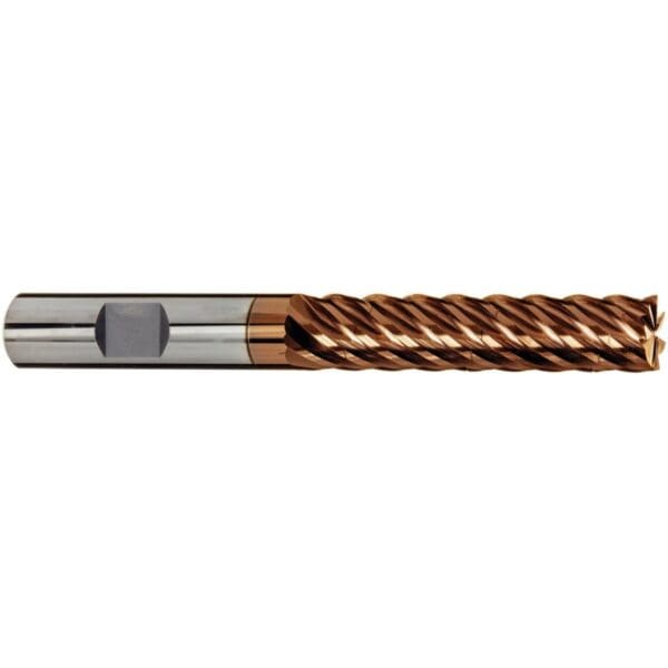 FETOGA I-Line 331 Solid Carbide 7 Flute Variable Helix End Mill with Weldon Flat
